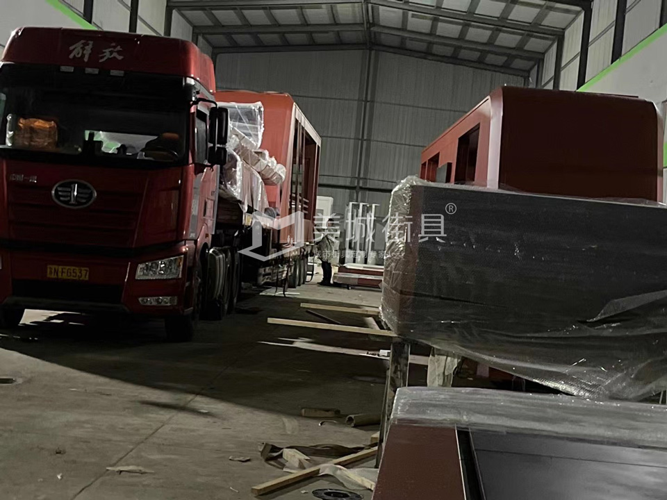 2022.10.6美城街具供應忻州第二車、第三車候車亭發貨記錄